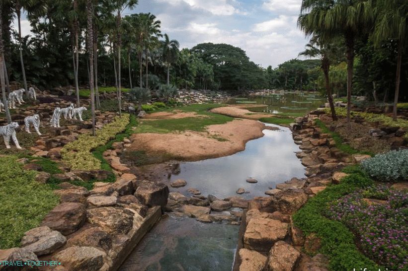 Tropski park Nong Nooch v Pattayi je glavna atrakcija