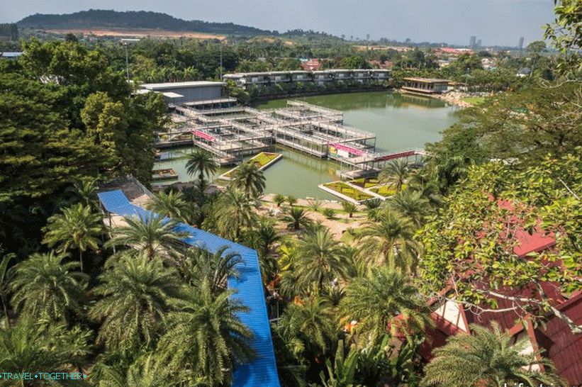 Tropski park Nong Nooch v Pattayi je glavna atrakcija