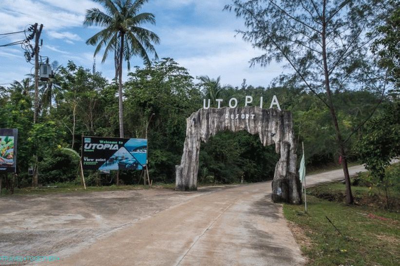 Prijavite utopijsko letovišče na cesti