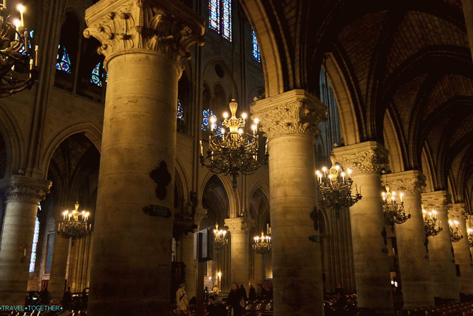 Notre-Dame de Paris (notranjost)