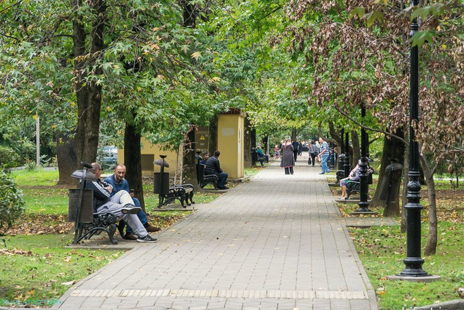 Boulevard Tsvetnoy v okrožju Zarechny