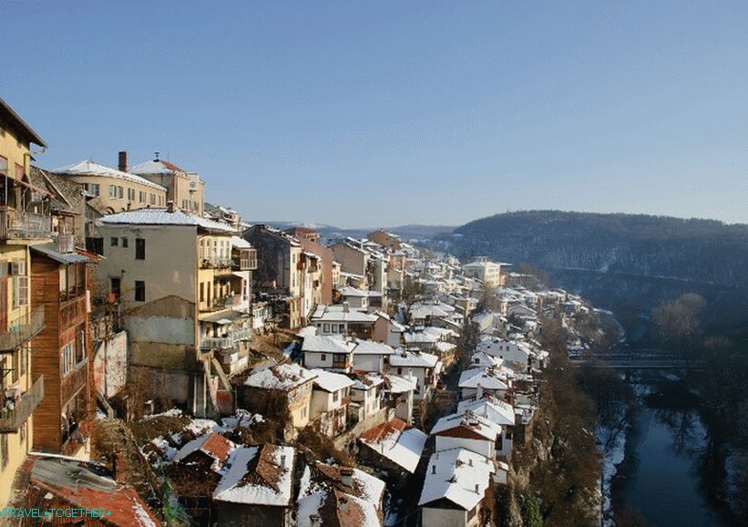 Veliko Tarnovo pozimi