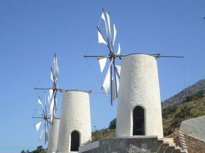 Vetrnice na Kreti Lassithi