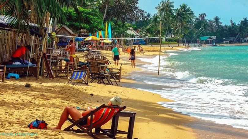 Plaža Maenam na Koh Samui