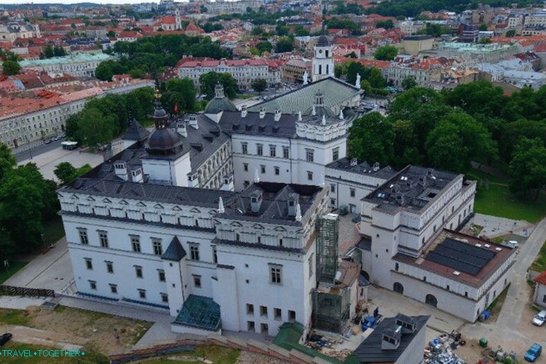 Palača litovskih knezov v Vilniusu