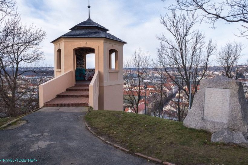 Vitkov hrib v Pragi - park, spomenik in opazovalni krov