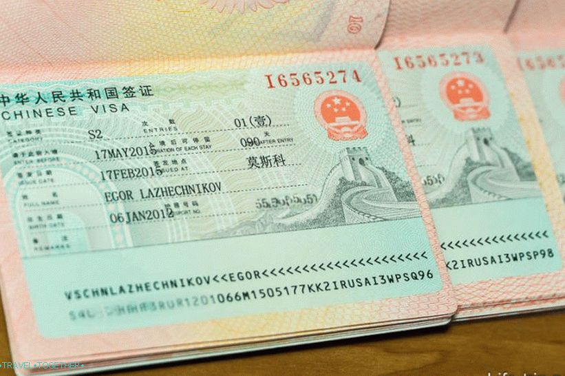 Zdaj imamo vizum za Kitajsko S2