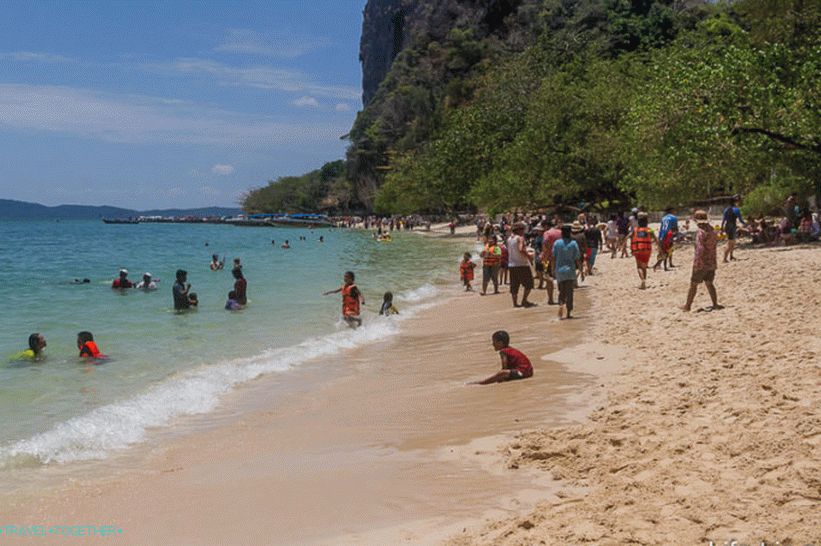 Plaža Phra Nang, Riley