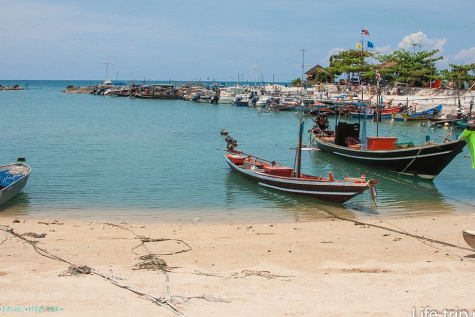 Plaža Lamai, plaža North - Lamai