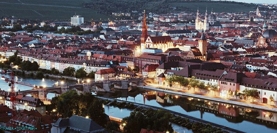 Panorama Würzburga