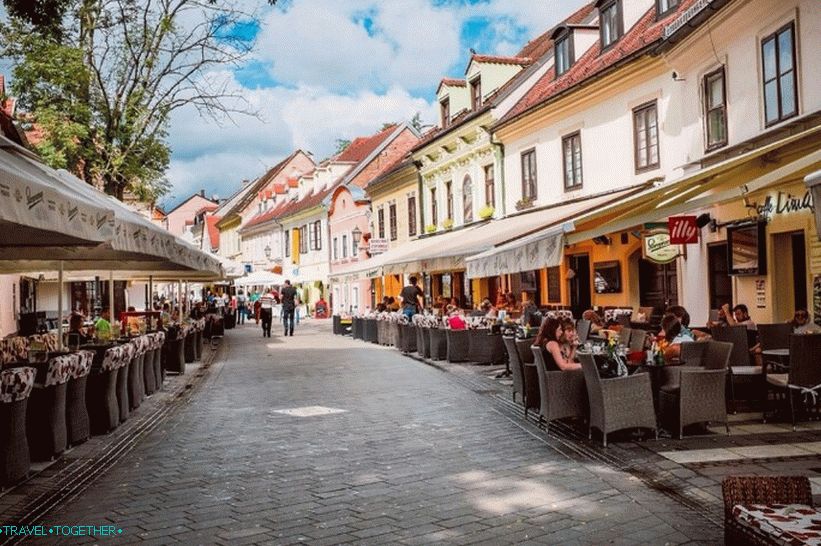 V središču Zagreba