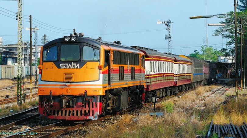 Tajske železnice