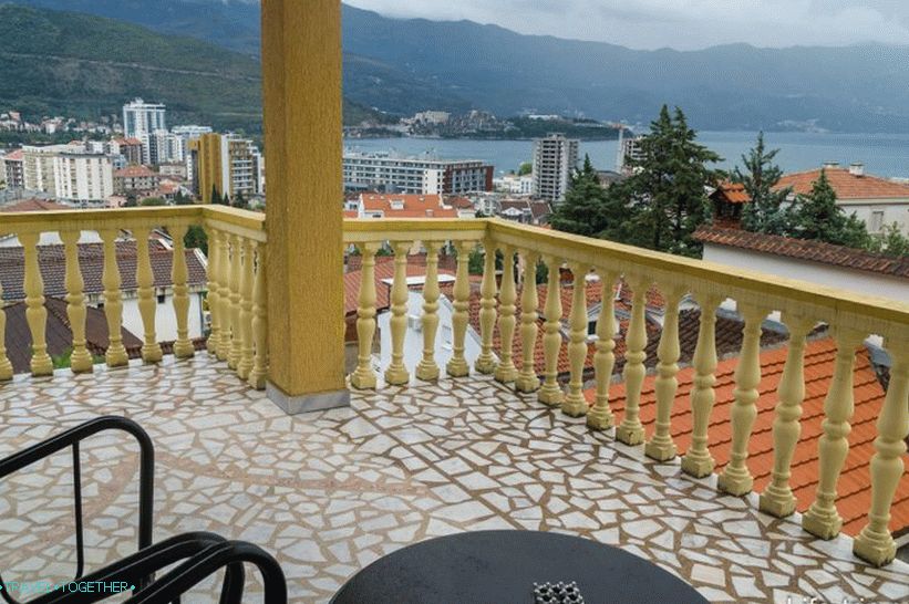 Balkon v dnevni sobi