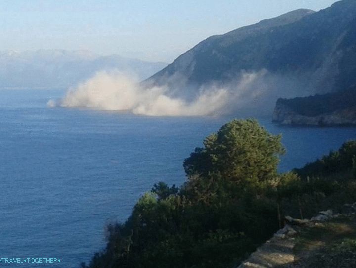 Znamenita plaža Ergemni, uničena zaradi potresa